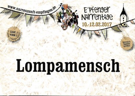 Uffbäbber - Lompamensch